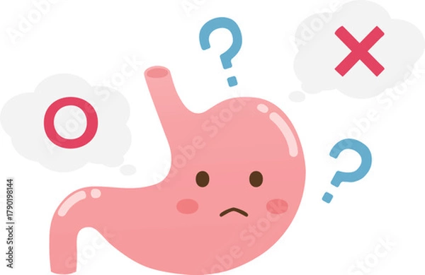 Fototapeta 胃に良い事と悪い事とはてな