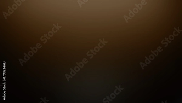 Fototapeta Abstract background black to brown gradient with soft smooth color transition