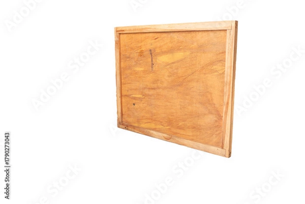 Obraz Angled view of wooden board