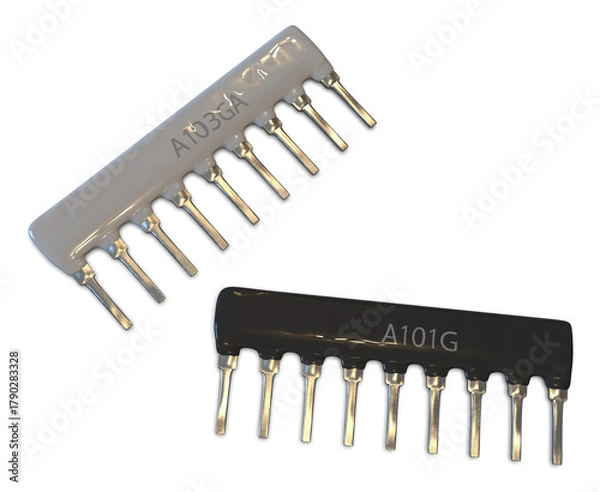 Obraz Resistor ladder