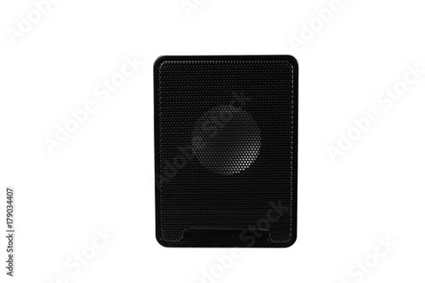 Fototapeta front of computer speaker