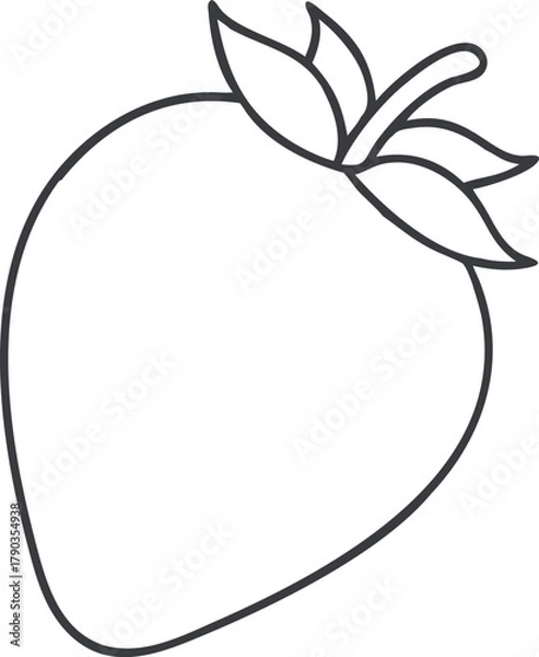 Obraz strawberry vector art