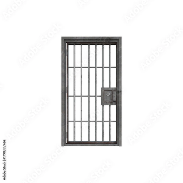 Obraz Door Metal Grid