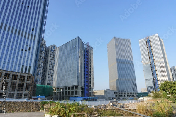 Obraz Construction Site, Common Modern Building