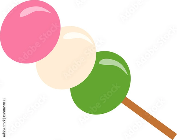 Obraz Dango rice cake, Dango Dumplings