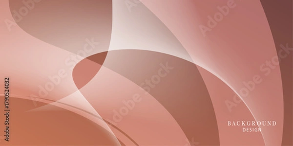 Fototapeta  Abstract background banner curve color design