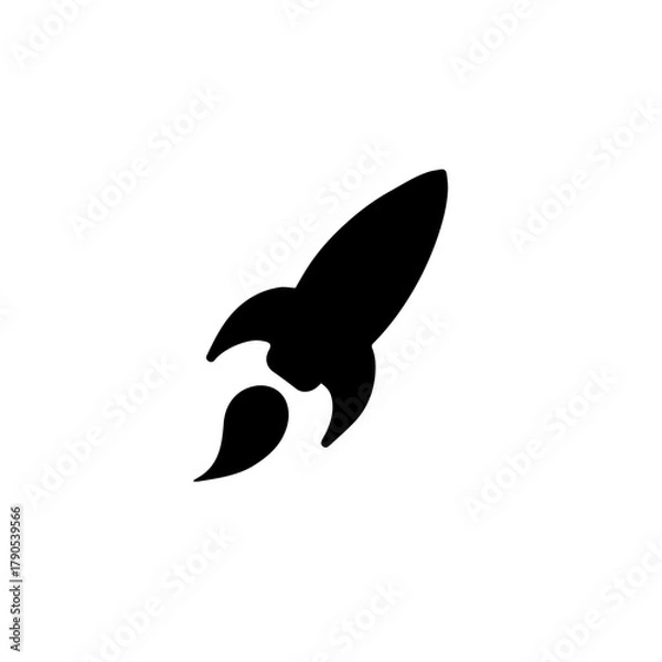 Obraz Minimal Rocket Icon