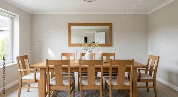 Fototapeta dining room with table