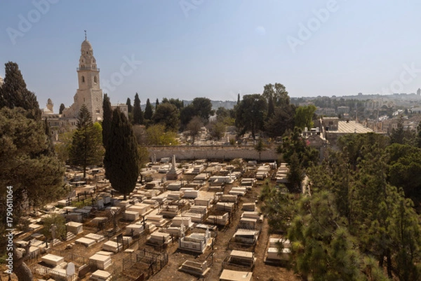 Obraz jerusalem, Israel, 2 November 2025,  The Cathedral of Saint James is a 12th-century Armenian church in the Armenian Quarter of Jerusalem, near the quarter's entry Zion Gate.