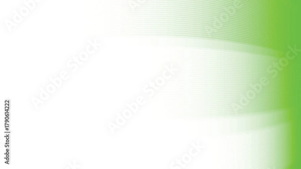 Fototapeta Vibrant lime green gradient background with dynamic flowing light effect