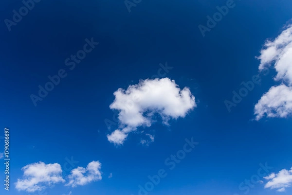Fototapeta blue sky with clouds
