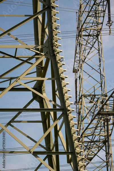 Obraz Hochspannungsmast