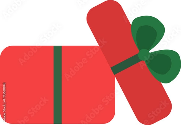 Obraz 뚜껑 열린 크리스마스 선물상자