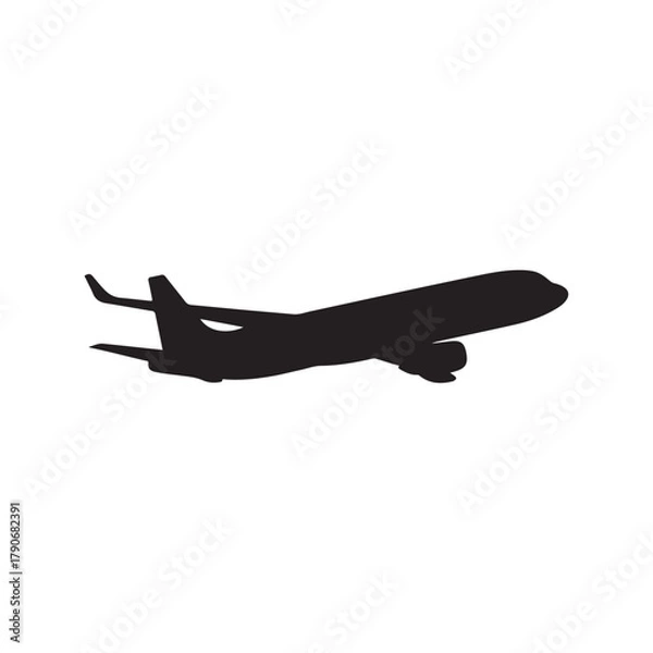 Obraz vector illustration of a plane. vector eps 10