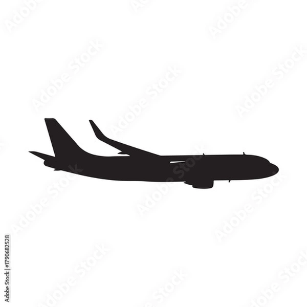 Fototapeta vector illustration of a plane. vector eps 10