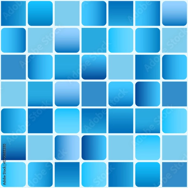 Fototapeta Quadri blu