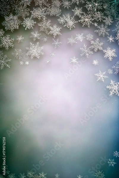 Obraz クリスマスや年末年始にぴったりの冬の情景