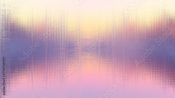 Obraz Soft Pastel Gradient with Subtle Grid Texture