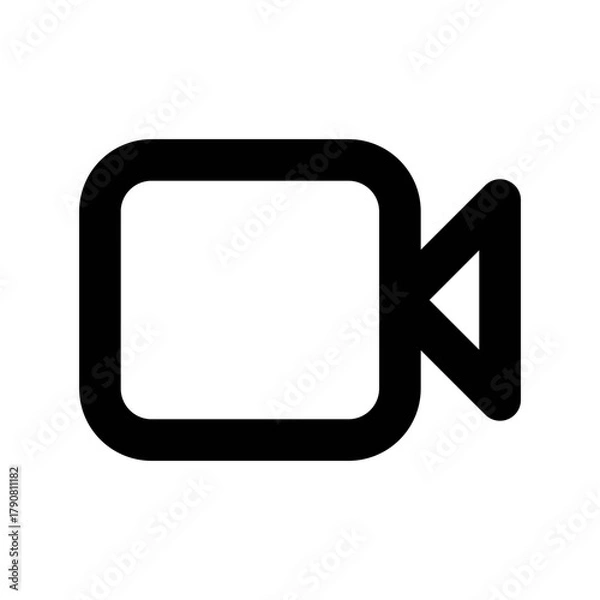 Obraz Video camera icon vector UI