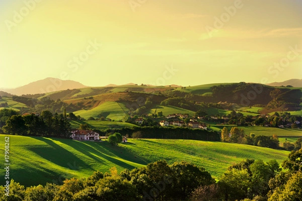 Fototapeta luminosité basque