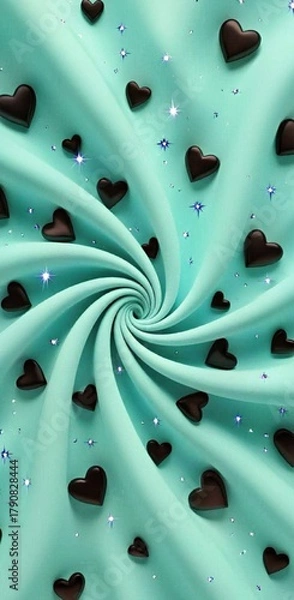 Fototapeta abstract background with h Imageeart