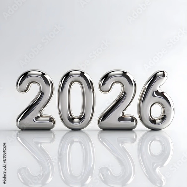 Obraz Futuristic Chrome 2026 Design