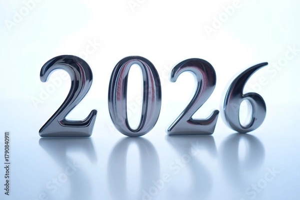 Obraz Futuristic Chrome 2026 Design