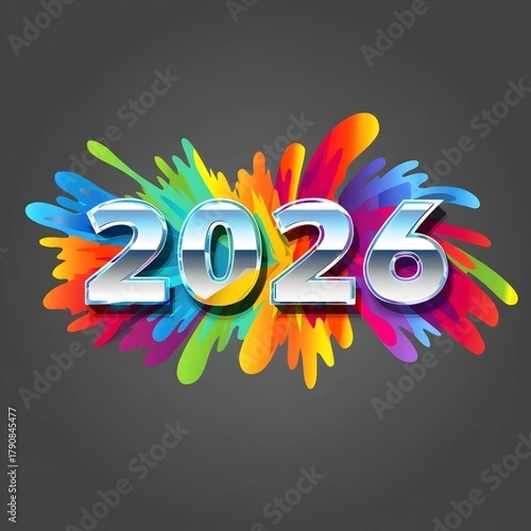 Obraz Color Splash 2026 Artwork