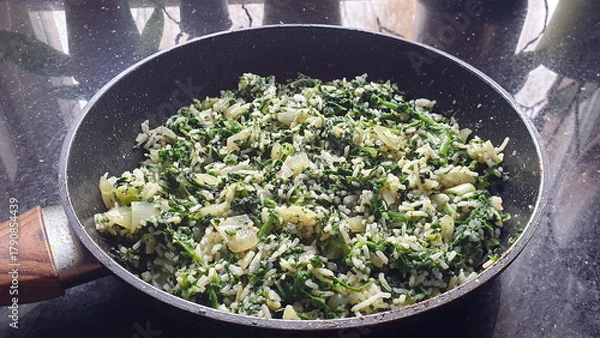 Fototapeta spanakorizo