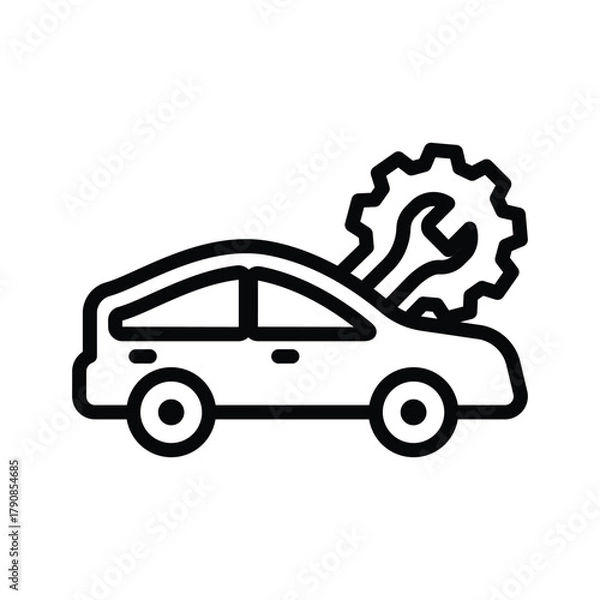 Obraz Auto Service Icon