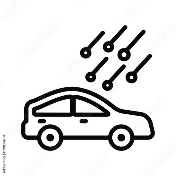 Obraz Hail Damage Icon