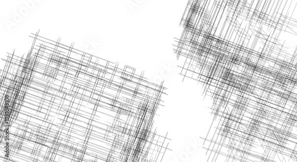 Fototapeta architecture building vector 3d illustration