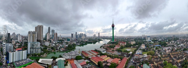 Obraz View of the Colombo city skyline