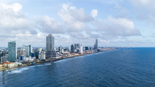 Obraz View of the Colombo city skyline