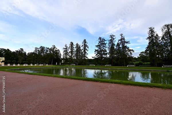 Obraz In the park of the Catherine Palace.