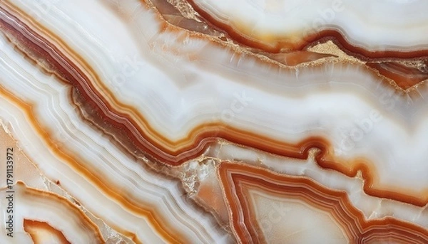 Fototapeta Polished Onyx Marble With High Resolution