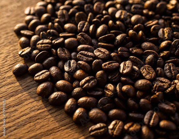 Obraz coffee beans background