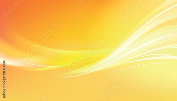 Obraz Yellow gradient mesh texture. Colorful bright orange background