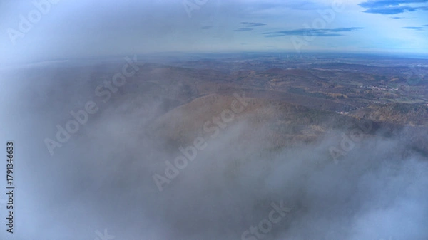 Obraz Inselsberg im Nebel. 