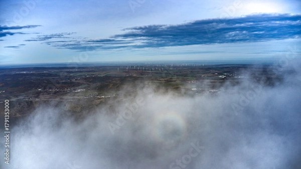 Obraz Inselsberg im Nebel. 