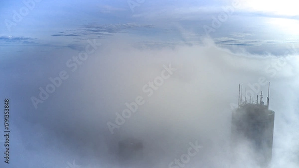 Obraz Inselsberg im Nebel. 
