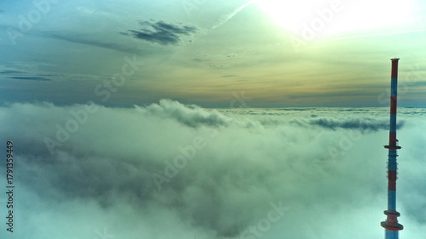 Obraz Inselsberg im Nebel. 