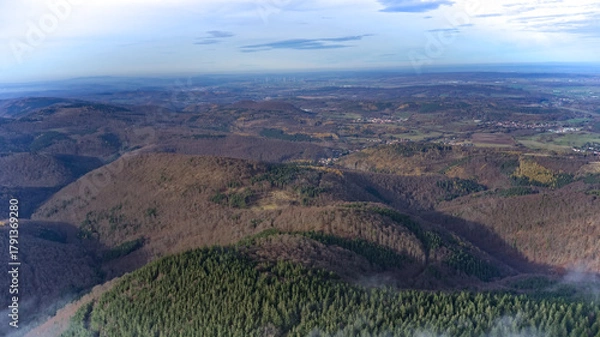 Obraz Inselsberg im Nebel. 