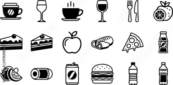 Fototapeta Serene lake reflects the vibrant colors of a breathtaking sunset sky