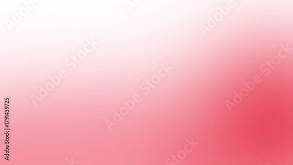 Fototapeta Soft Gradient Background of Light Pink Blending into Vibrant Coral Red abstract