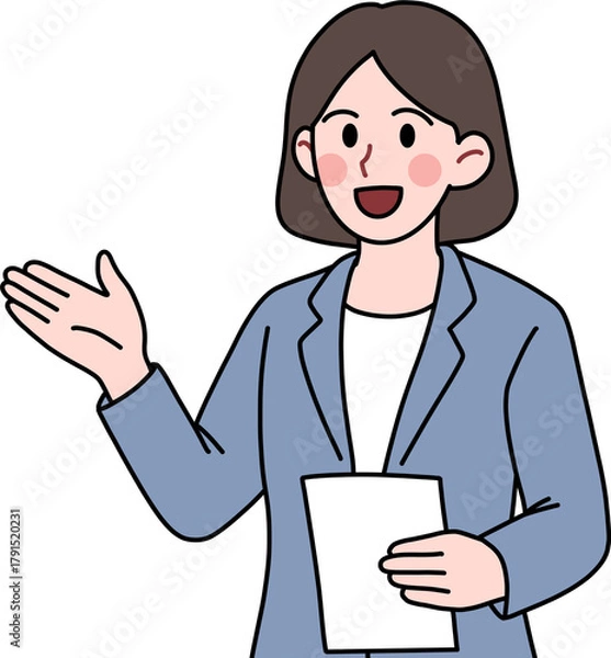 Fototapeta presentation