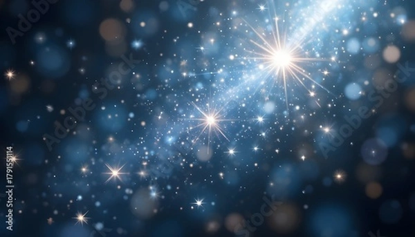 Obraz png brilliant flare with sparkle starlight holiday shine glowing beam illuminated fantasy abstract background vibrant magic burst dust bright lens effect sparkling white ray gleaming