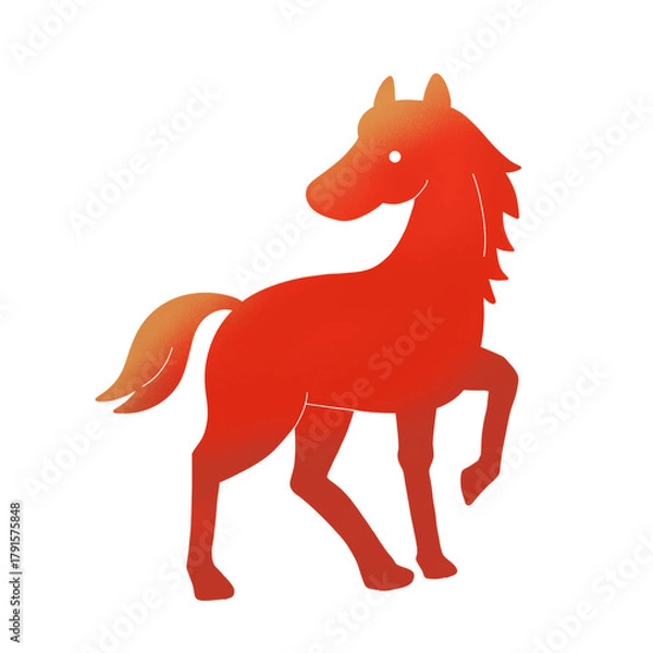 Obraz 年賀素材｜馬年のイラスト