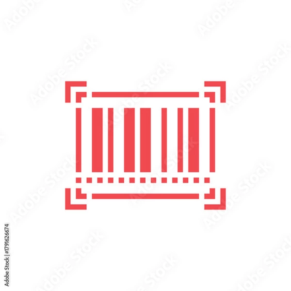 Obraz Classic QR Code Symbol