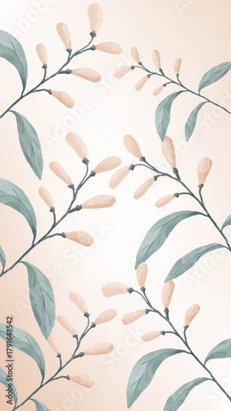 Obraz pattern with leaves